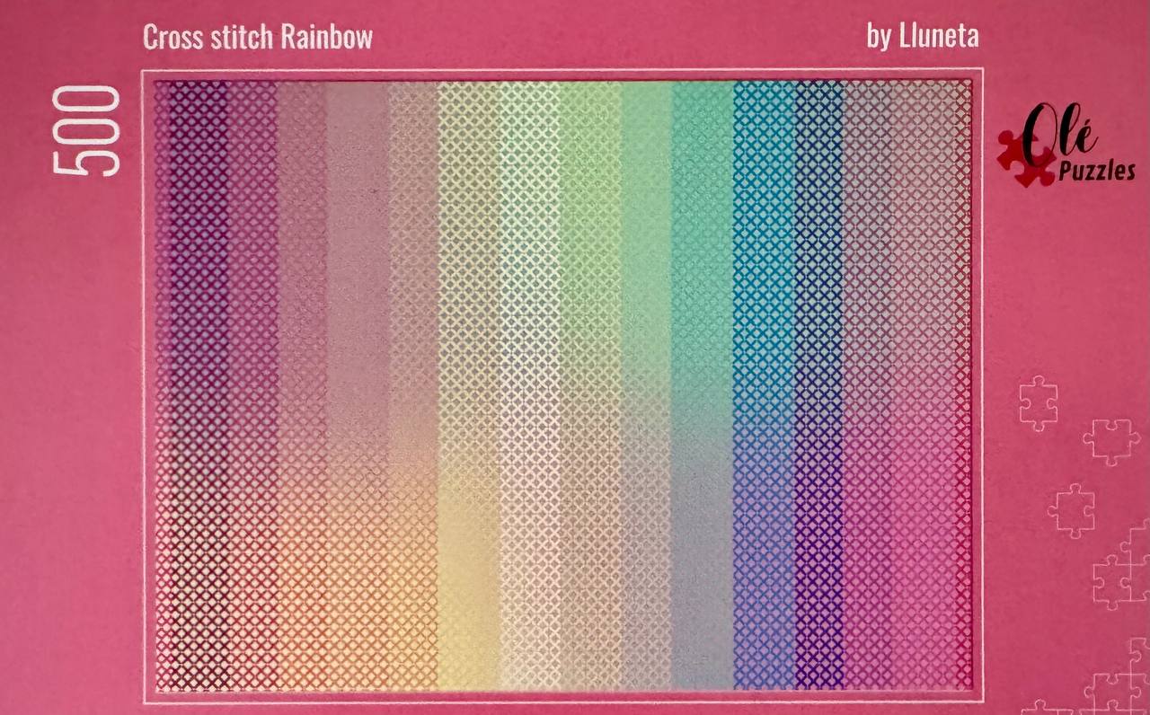 Crosstitch Rainbow 500 Piezas - LLuneta
