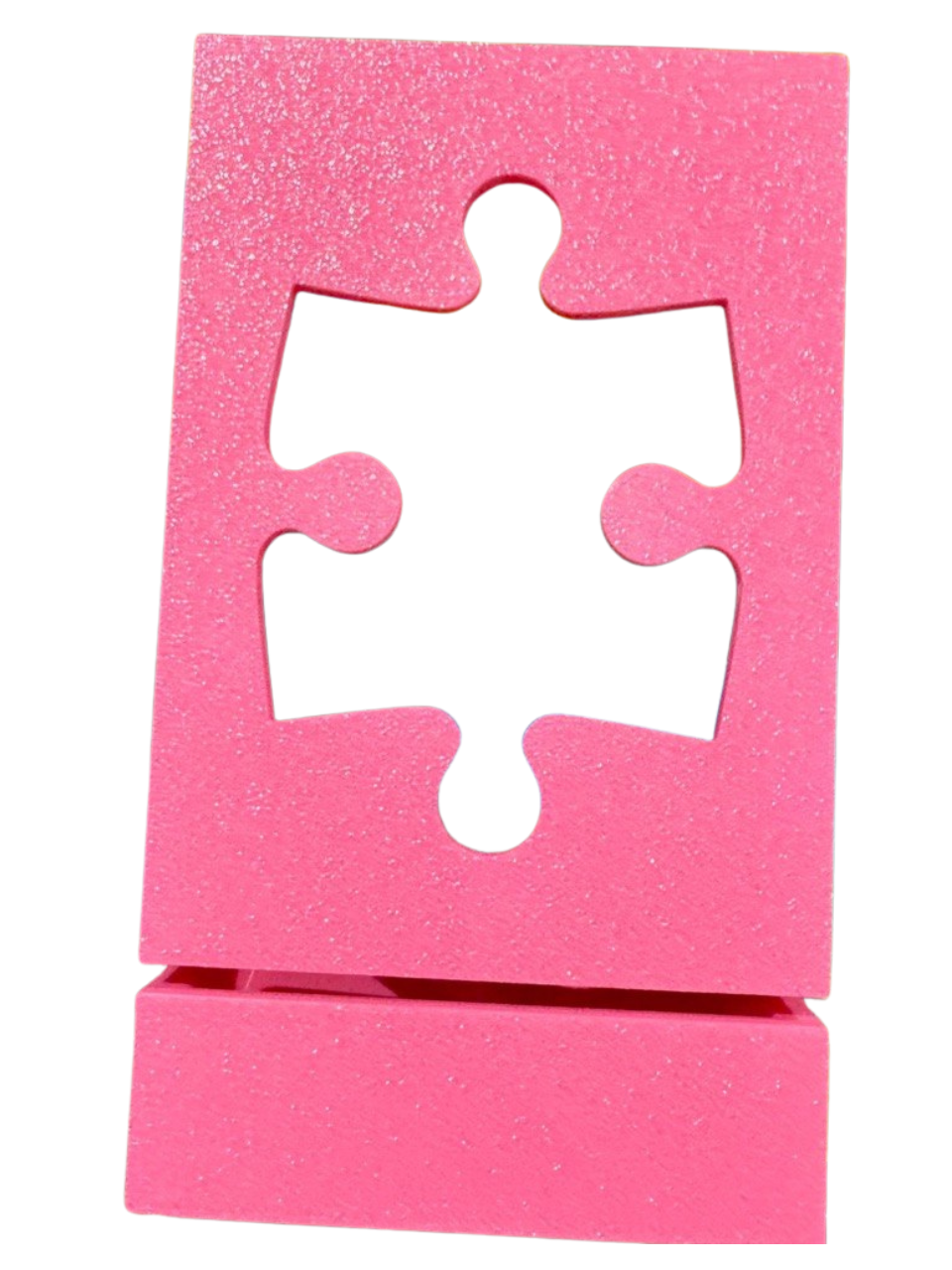 Puzzle or board game box support