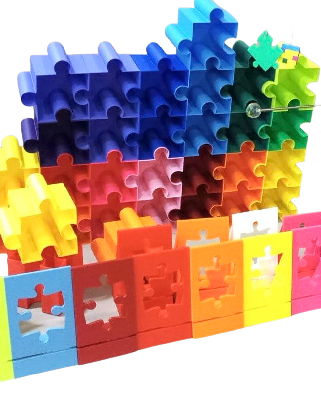 Puzzle or board game box support