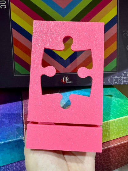 Puzzle or board game box support